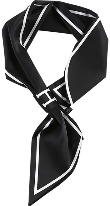 모니즈 드뮤어 스카프 H고리 여성 쁘띠스카프 컬러2종