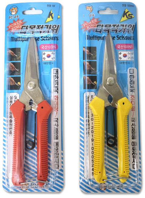 한신 다목적가위 K5 국산100% 만능가위 원예용 공업용, 5개