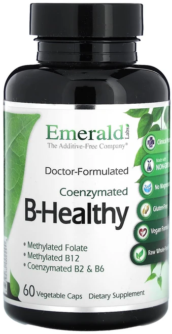 Emerald Laboratories B-Healthy 베지 캡슐 60정 Laboratories (에메랄드 래보라토리스), Emerald Laboratories, B-Health, 1개 - 쿠팡