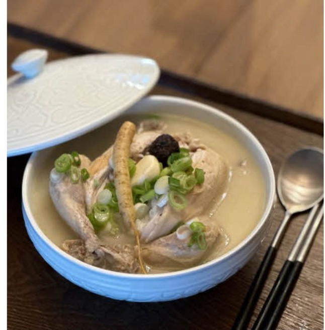 해와바다 삼계탕 1.3kg 한방 여름보양식 찹쌀 2인분 캠핑요리, 1개