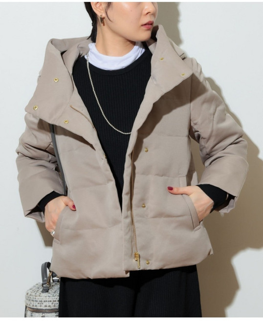 BEAMS 재킷(블루존 다운 재킷) 넥 다운 HEART(빔스 하트)볼륨