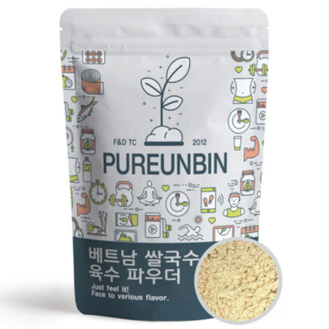 푸른빈 베트남 쌀국수 육수 파우더, 400g, 8개