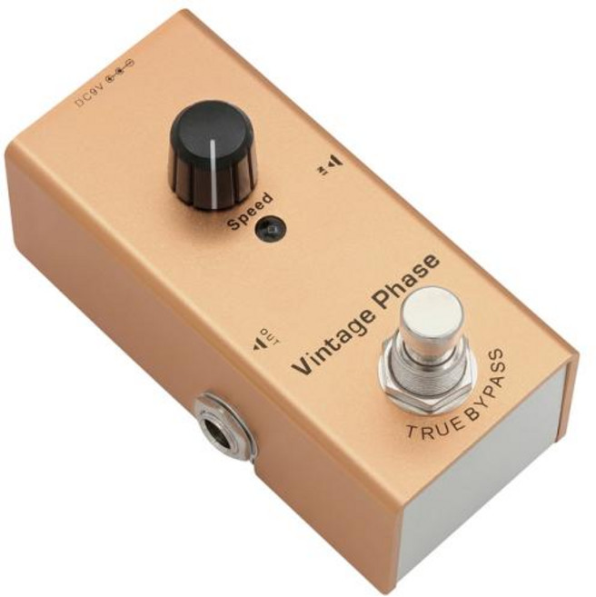 멀티이펙터 일렉트릭 기타 페달 빈티지 오버드라이브 왜곡 크런치 US 드림 클래식 코러스 페이즈 디지털 지연, 07 Vintage Phase, 1개