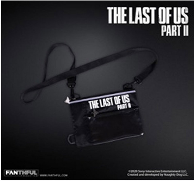 PS4 PS5 라스트오브어스 파트2 메신저백, 1개