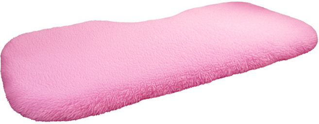 벤비아믹스 폭시니 차량용 털방석 뒷좌석용 가을 겨울 방석 자동차 시트커버 따듯한 방석 귀여운 방석 00461, 1개, 핫핑크