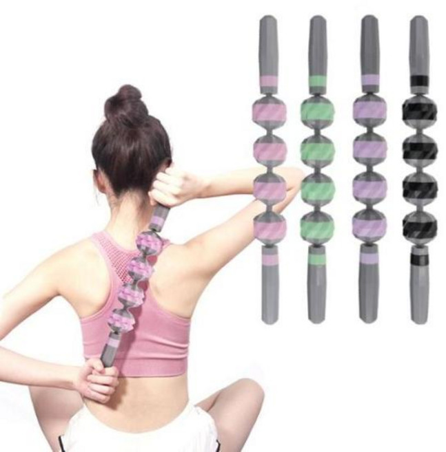 4볼 허벅지 다리폼롤러 운동볼 마사지스틱 다리 종아리 목마사지볼 롤러 마사지봉 맛사지볼 롤러봉 혜명몰, 본상품