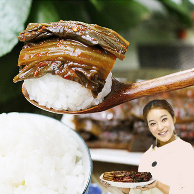 종말이 묵은지갓김치 여수 곽진영 묵은지김치, 1개, 1kg