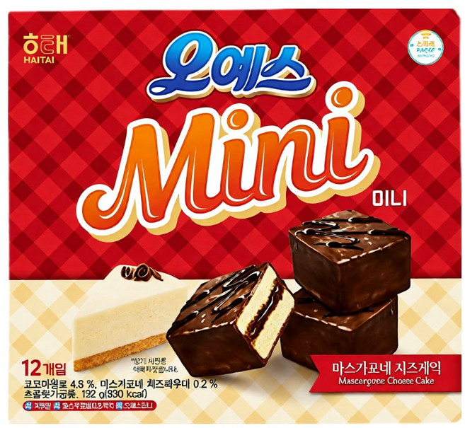 오예스 미니, 192g, 2개