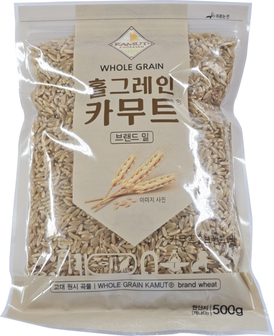 홀그레인 카무트® 브랜드 밀, 500g, 1개