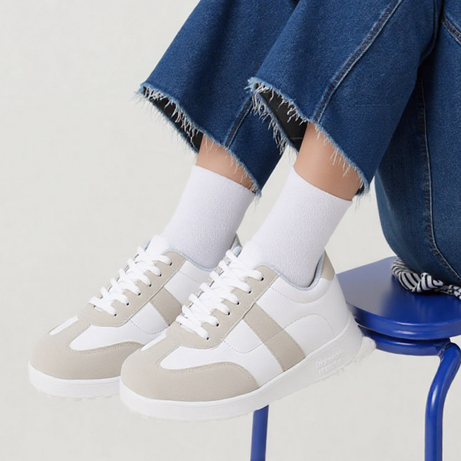 [고급인솔증정] 에버라스트 E그린핏 남녀공용 국산 스니커즈 골프화 러버 아웃솔 고무창 발편한 가벼운 푹신한 독일군 운동화 미끄럼방지 논슬립 키높이 데일리 슈즈 커플 신발 필드화