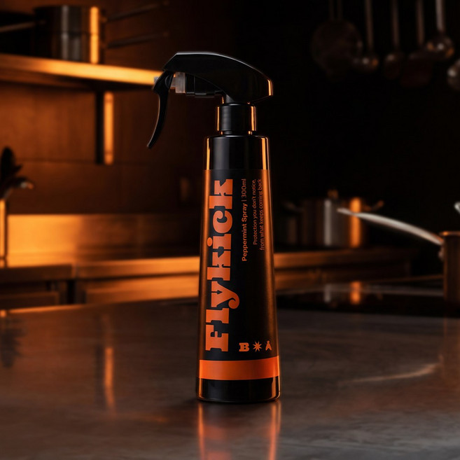 버그넷 페퍼민트 플라이킥, 1개, 300ml