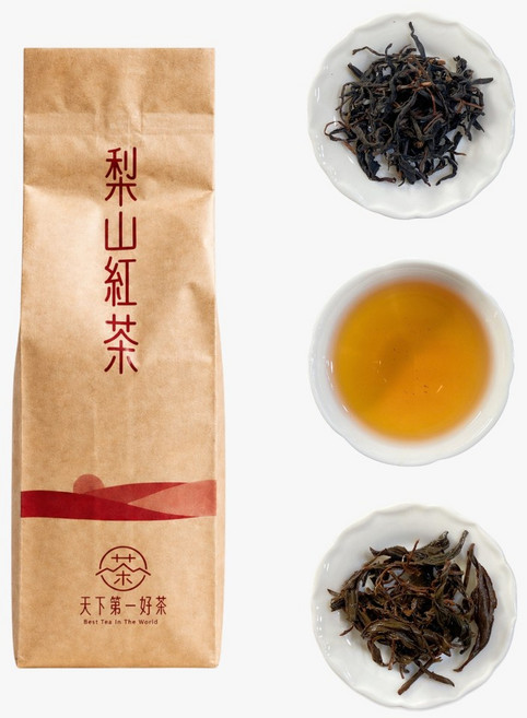 天下第一好茶 梨山紅茶 蜜香馥郁 柔軟甘甜回甘深長, 一斤(150g*4),袋裝