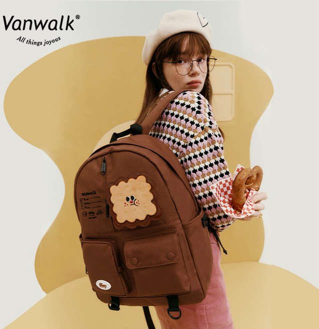 반워크 패스트푸드 데일리 백팩