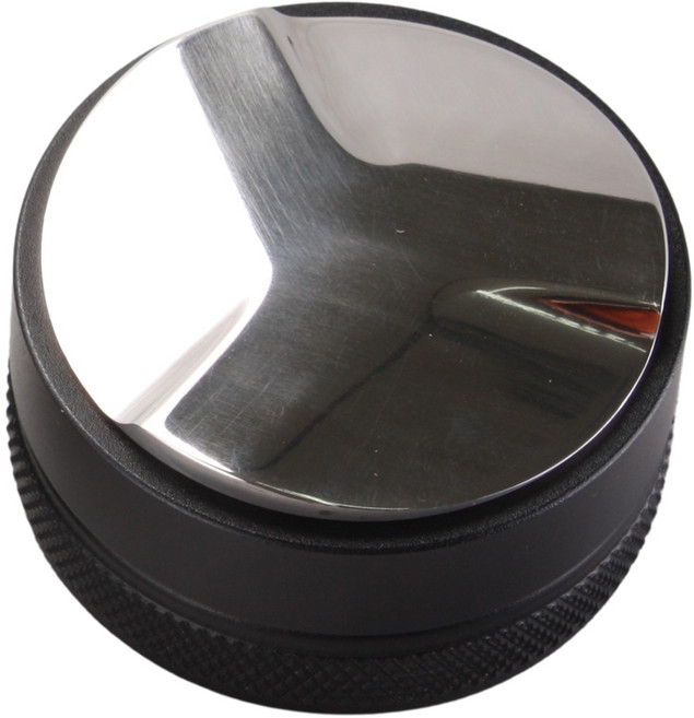 디스트리뷰터 레벨링 툴 탬퍼 58mm 덴테이션 마카롱 커피 탬퍼, 1개, 블랙58mm