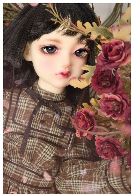 돌모아 구체관절인형 48cm 여아 Illua Doll Girl - Basic Petit Elenoir - LE30(메이크업포함 안구가발포함 노멀스킨), 1개, 노멀