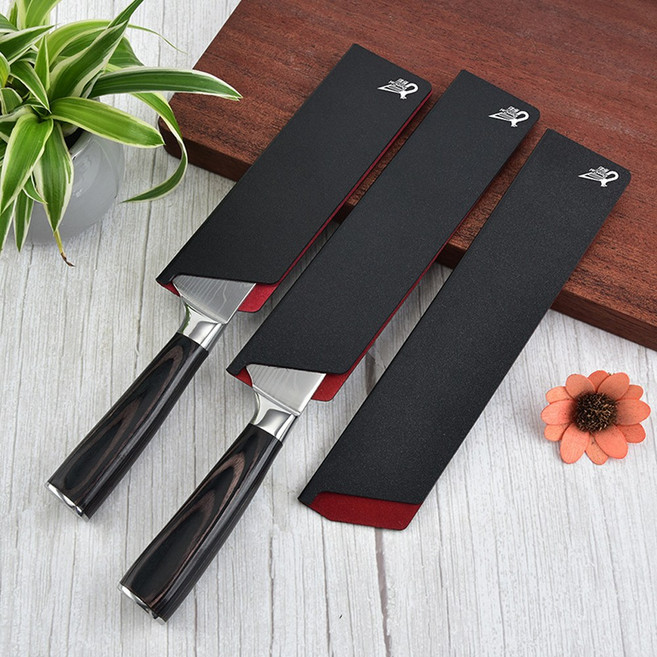 로맨틱드림 칼집 휴대용 나이프가드 칼보관 칼날 보호, 1개, 95mmX28mm