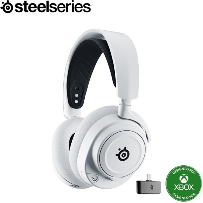 스틸시리즈 Arctis Nova 7X 무선 게이밍 헤드셋 화이트