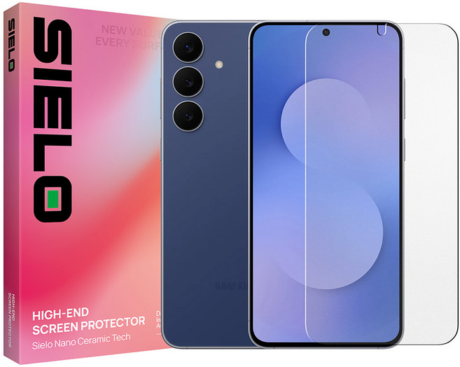 씨엘로 갤럭시 S25 FE 지문방지 저반사 매트 액정보호필름, 2개