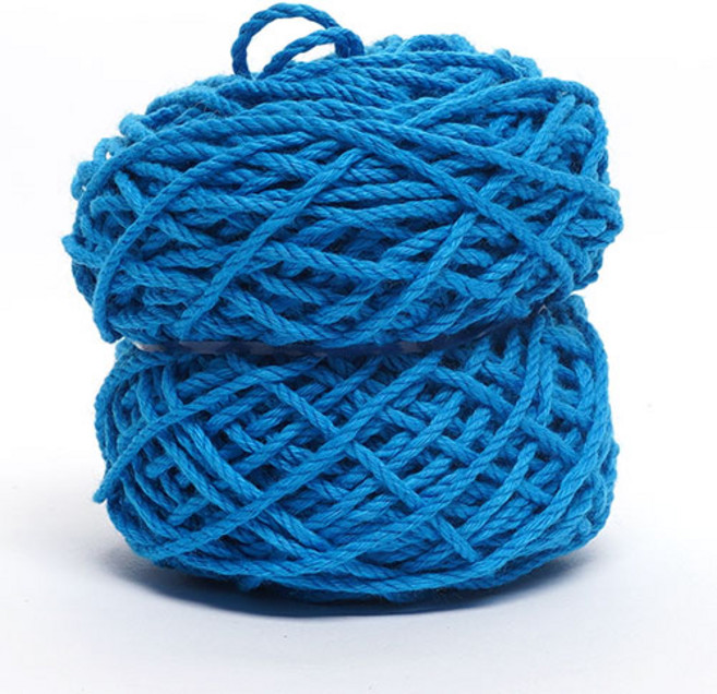 삼남면사미니 40g 5+1 면사 면실 부드러운 면실 코바늘실 뜨개실, 28 다저 블루, 삼남면사 미니 40g 12합