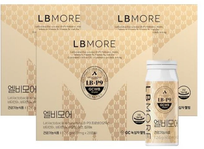 [녹십자웰빙] [3박스]엘비모어 LBMORE 모발유산균 3박스 (1박스 450mg X 28캡슐), 1개, 28정 - 쿠팡