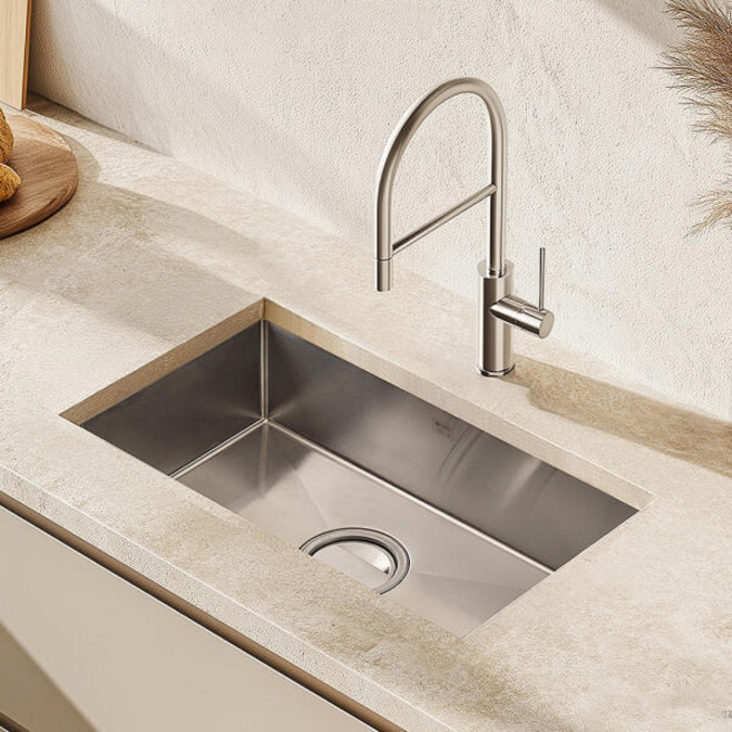 한샘 MSYS 엠시스 정품 SILENT 830B 주방 싱크대 언더 사각 싱크볼 교체 전국설치, MSYS SILENT 830B, 자가설치