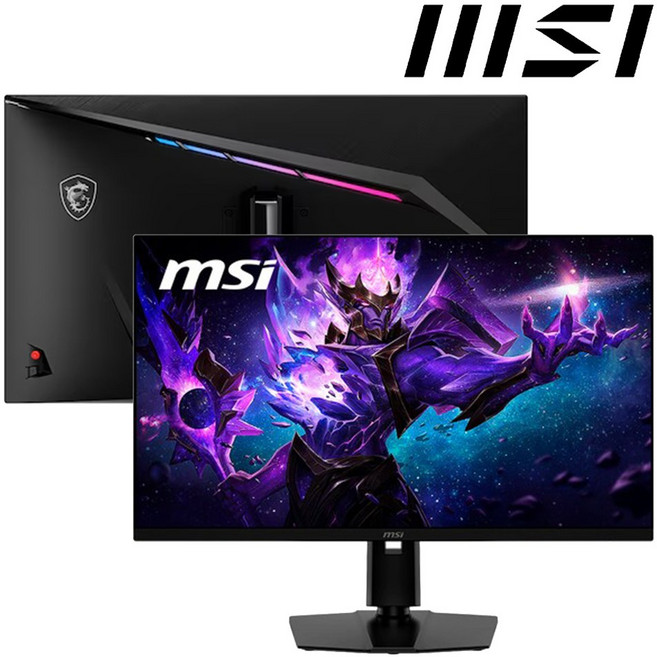 MSI 4K UHD 듀얼모드 게이밍 AI Vision 모니터, 80cm, MAG 322URDF700 E16 4K UHD화면