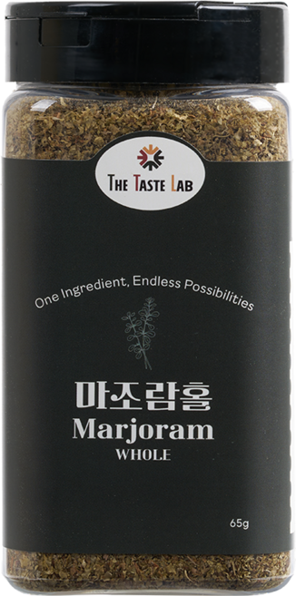 더테이스트랩 마조람 홀 허브향신료, 1개, 65g