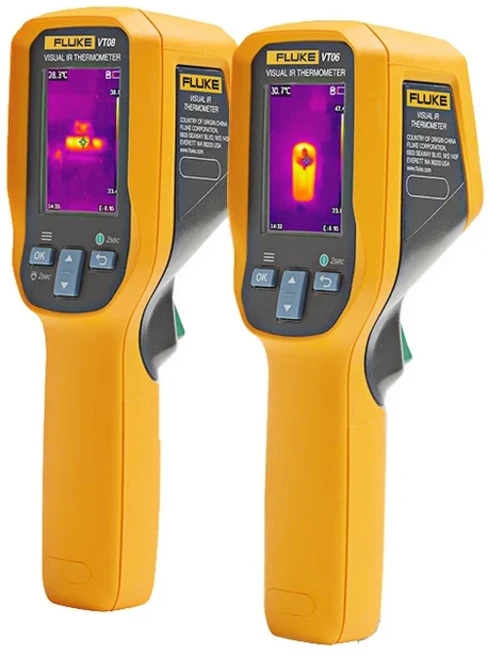 플루크 VT06 VT08 휴대용 적외선 열화상 카메라 -20C-400C 산업용 온도 측정 빠른 배송, 01 Fluke VT06, 1개