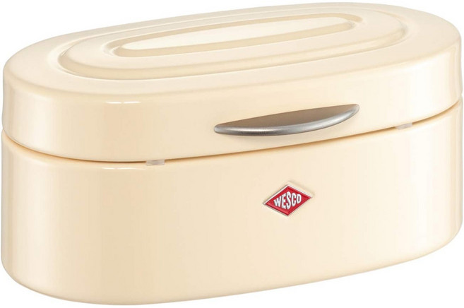 웨스코 싱글 엘리 브레드박스 보관함, 아몬드, 1개