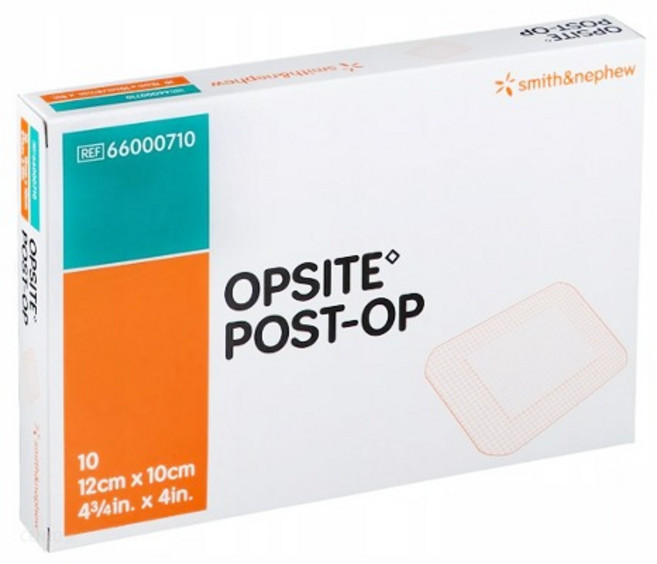 오피사이트 포스트오피 12cm x 10cm 10매 방수 드레싱 반창고 밴드, 1개