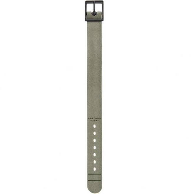 베르투치 DX3 B-32 폴리지 그린 Tridura 시계 밴드 A-2T A-3T B-1T D-1T G-1T A-2S에 적합