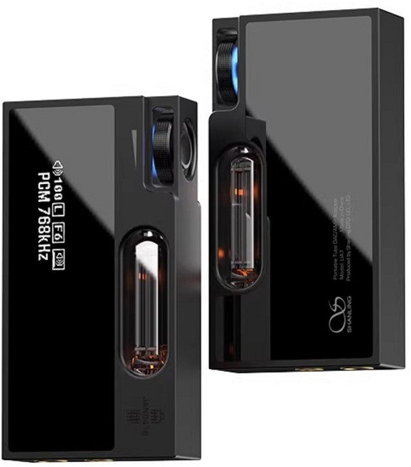 SHANLING UA7 휴대용 디코더 USB DAC AMP 헤드폰 증폭기, UA7 Black