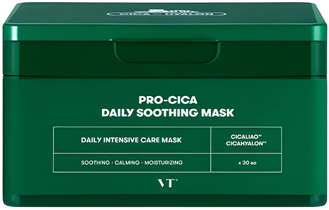 브이티코스메틱 프로 시카 데일리 수딩 마스크, 30개입, 1개 - 쿠팡