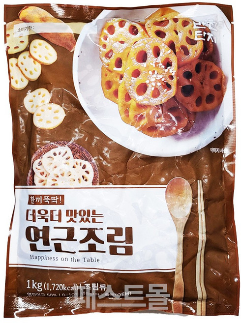 반찬단지 연근조림, 1kg, 1개