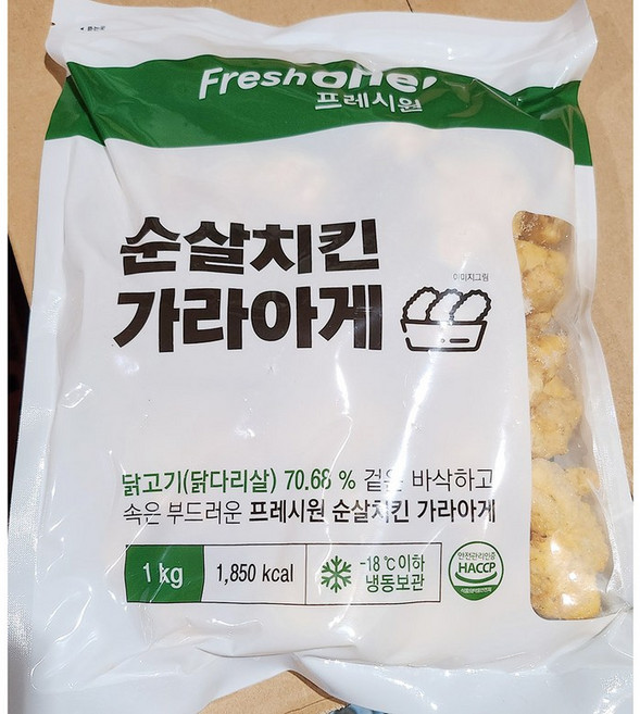 순살치킨가라아게(FW 1K) X5, 1kg, 5개