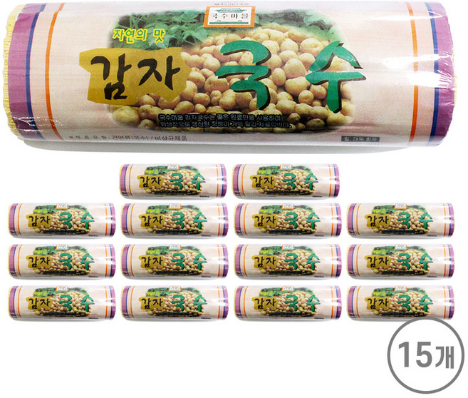 금성제면 국수마을 감자국수, 15개, 1kg