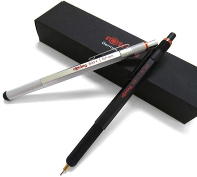 로트링 800 플러스 스타일러스 0.7mm 샤프 터치펜 제도용 드로잉 필기구