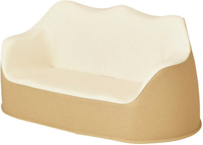 리에또 코지 2인용 유아소파 친환경소재 아기쇼파, 코지베이지 2인용