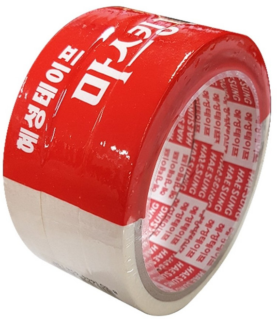 혜성테이프 칼라 마스킹테이프 48mm x 12M, 3개