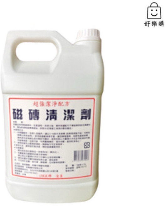 金星 磁磚清洗劑 強酸除水垢清潔劑, 1個, 大罐(1加侖)