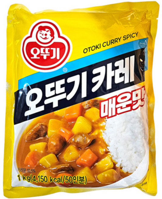 (무)오뚜기카레 매운맛1kgX10개(ET), 1개