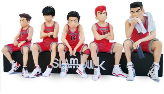 슬램덩크 피규어 차량 주차번호판 임시주차증 기본 세트, 1세트, ver 1