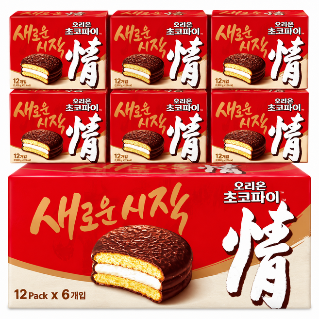 SOSOBRICK 오리온 쵸코파이 72개, 2808kg, 1개