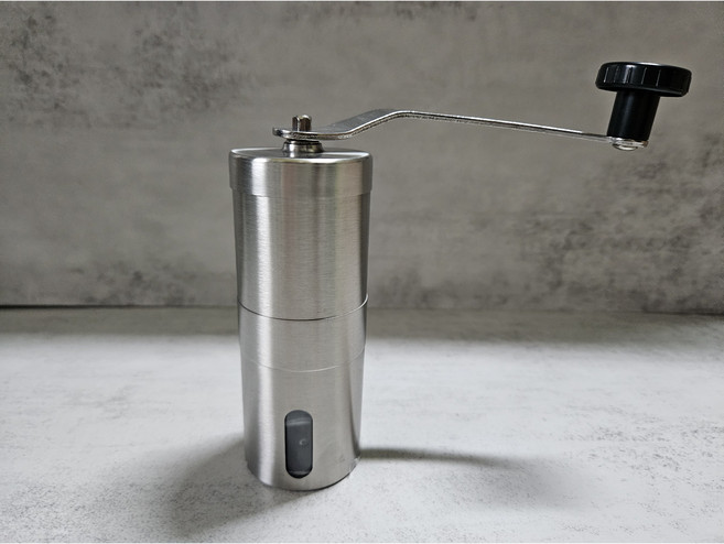 스텐 원두 핸드 그라인더 커피 후추 소금 곡물 그라인더 캠핑 커피, 1개, 50ml