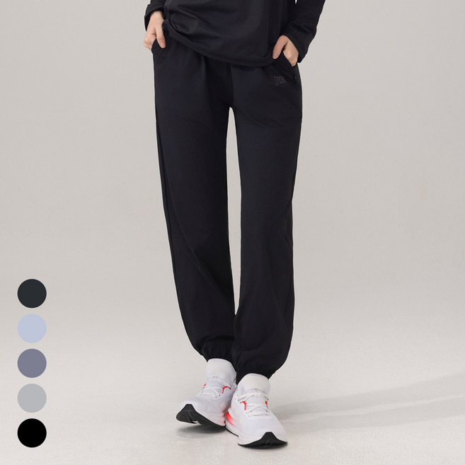 에버라스트 여성 조거 팬츠 9부 트레이닝 바지