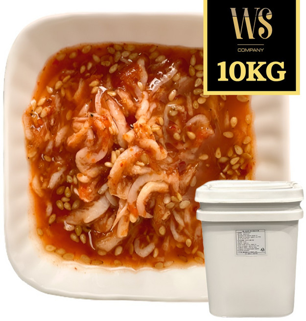 우성물산 농축양념 새우젓 새우젓소스 업소용 10kg 벌크포장, 1개