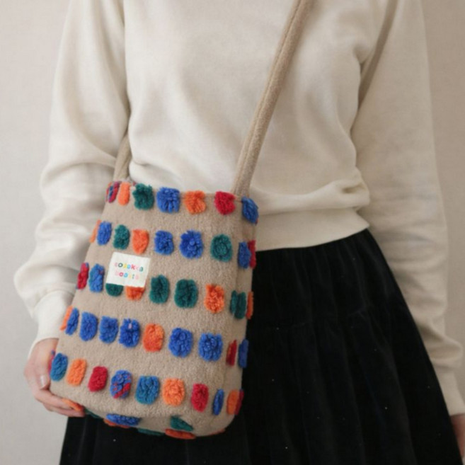 아트니 컬러풀 가벼운 크로스백 숄더백 데일리 에코백