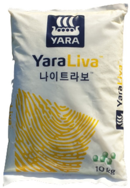 농사이야기 야라 나이트라보 10kg 질산 칼슘 웃거름 질산태질소 칼슘 붕소 리바 비료, 1개