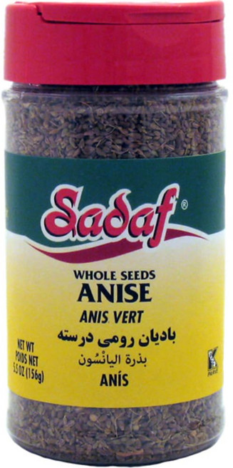 사다프 통 아니스 씨앗 - 요리 및 음식 향료용 통 아니스 Sadaf Anise Seeds Whole - Whole Anise Seeds for Cooking and Food F, 1개