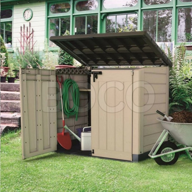 케터 우드랜드 조립식 미니창고 1200L 코스트코 야외 보관함 소형 조립 창고